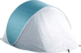 Samorozkładający się namiot plażowy SUNSHADE 190x120 cm, ciemnoniebieski/biały