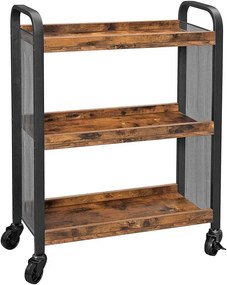 Industrialny Mobilny Stolik Barowy Do Kuchni I Jadalni G1-F63