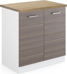 Szafka pod zlew szlachetna szarość 80x60x81.6 r-line