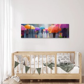 Obraz - Deszczowy dzień (170x50 cm)