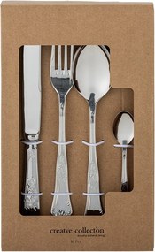 Sztućce 16 szt. ze stali nierdzewnej w kolorze srebra Tilly – Bloomingville