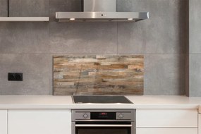 Panel nad Blat Kuchenny Panele z Naturalnego Drewna