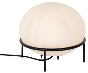 Zewnetrzna Designerska lampa stołowa zewnętrzna czarna - JannieDesignerski Oswietlenie zewnetrzne