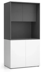 PLAN Kuchnia NIKA bez wyposażenia 1000 x 600 x 2000 mm, grafit