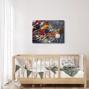 Obraz na szkle - Przyprawy (70x50 cm)