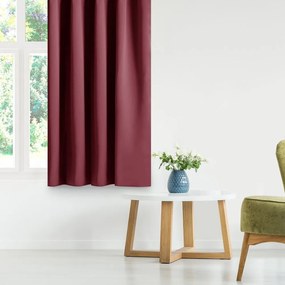 Bordowa zasłona zaciemniająca 140x245 cm Eyelets – Restilo