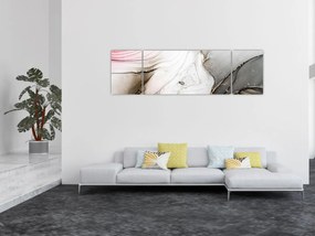 Obraz - Atrament marmurkowy (170x50 cm)