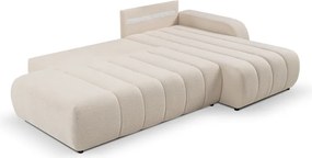 Narożnik wolnostojący BALOO Prawy w tkaninie LAMBI 08