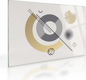 Obraz na szkle - Kształty geometryczne N⁰2 (70x50 cm)