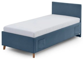 Niebieskie łóżko dziecięce ze schowkiem 90x200 cm Cool – Meise Möbel
