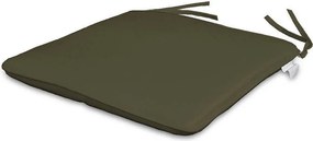 Zestaw 2 siedzisk 28 x 28 cm w kolorze szaro-brązowym