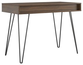 Biurko w dekorze orzecha 49x104 cm Concord – Novogratz