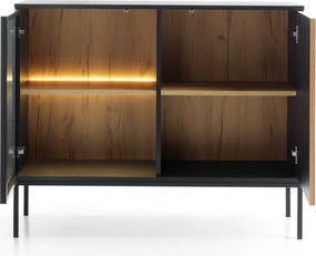 Komoda SENTIERO 104 cm do Salonu Sypialni Czarny