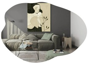 Lustro Ohho Black 60 x 85 cm