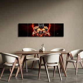 Obraz - Zawodnik futbolu amerykańskiego (170x50 cm)