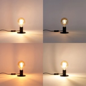 Inteligentna żarówka LED E27 G95 złota 7W 806lm 1800K - 3000K