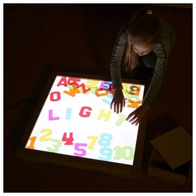 Masterkidz przezroczyste cyfry i litery 38 szt. montessori