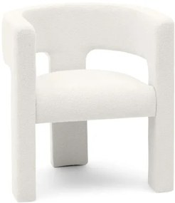 Biały designerski fotel ALPAH B