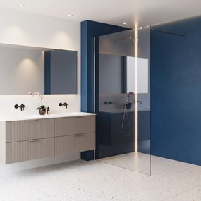 Kabina prysznicowa Walk-In Rea Flexi Transparent / Chrome 130