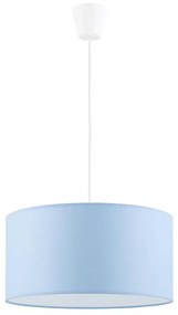 Lampa wisząca RONDO KIDS 1xE27/15W/230V niebieska