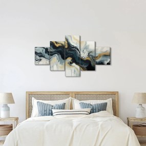 Obraz - Rysunek marmurkowy (125x70 cm)