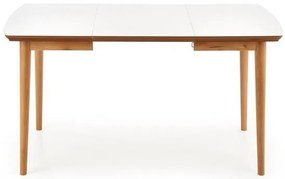 Rozkładany stół jadalniany NARPES w dekorze dąb lefkas 90(190)x80x75 cm