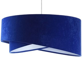 Niebiesko-biała asymetryczna lampa wisząca - 7X EX989 B4-T96