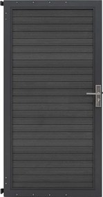 Brama panelowa kompozytowa - szara