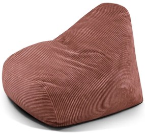 Ceglasty sztruksowy worek do siedzenia Snug 100 – SLOWDOWN