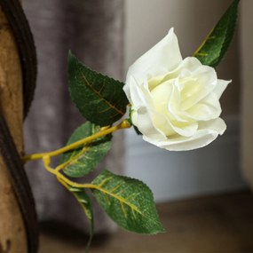 Outsunny Sztuczny krzew, Sztuczna roślina w doniczce cementowej, sztuczna roślina