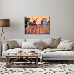 Obraz - Moulin Rouge, Paryż, Francja (70x50 cm)