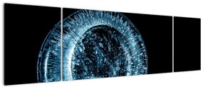 Obraz kropli lodu (170x50 cm)