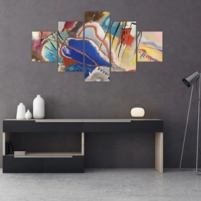 Obraz -  Vasily Kandinsky, Improvisation No. 30 (Cannons), reprodukcje (125x70 cm)