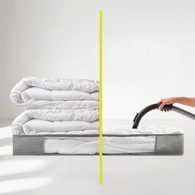 Plastikowy próżniowy pojemnik pod łóżko 105x45x15 cm – Homéa
