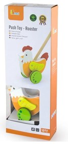 Viga toys drewniany pchacz edukacyjny kurka