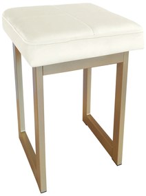 TABORET SOLID 60cm STOŁEK LOFT podstawa złota MG50