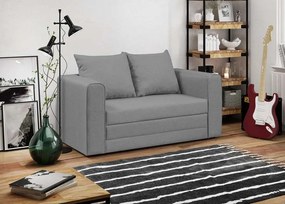 Sofa rozkładana 2 os BETA Szary