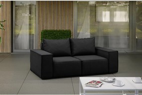 Sofa ogrodowa Garden, 2-osobowa, czarny (01)