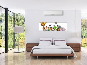 Obraz zwierząt (170x50 cm)