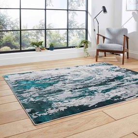 Szaro-zielony dywan Think Rugs Apollo, 160x220 cm