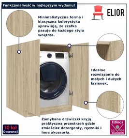 Dwudrzwiowa szafka na pralkę M2-H14