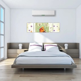 Obraz- Dusza ptaka (170x50 cm)