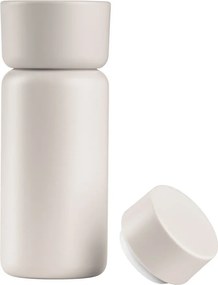 Beżowy kubek termiczny ze stali nierdzewnej 400 ml Singles – Zone