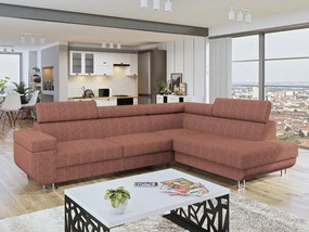 Narożnik z funkcją spania Antrodem Sztruks