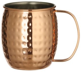 Kubek do moscow mule ze stali nierdzewnej w kolorze miedzi 500 ml – Hendi