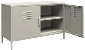 Kremowa metalowa szafka 100x64 cm Bradford – Støraa