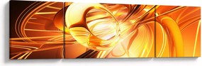 Obraz abstrakcji (170x50 cm)