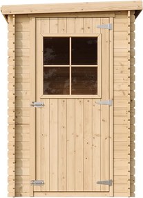 Schowek narzędziowy drewniany, szopa ogrodowa - 3m² - M306+M306G