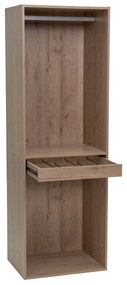 Otwarta szafa modułowa w dekorze dębu w naturalnym kolorze 60x180x45 cm Modular – Casa Selección