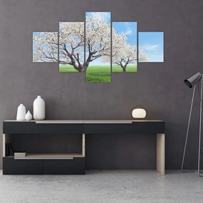 Obraz drzew (125x70 cm)